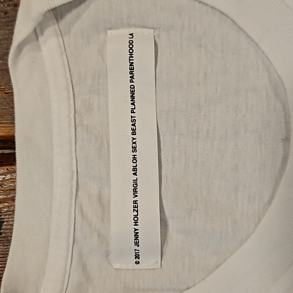 Virgil Abloh Off White collaboration t-shirt sz small - Picture 3 of 7
